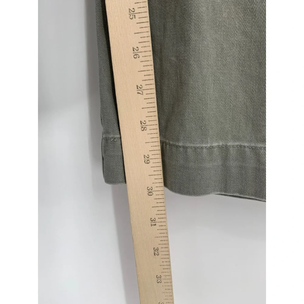 Vintage Polo Ralph Lauren Pants Mens 35x30 Green Cotton Chino Straight Leg